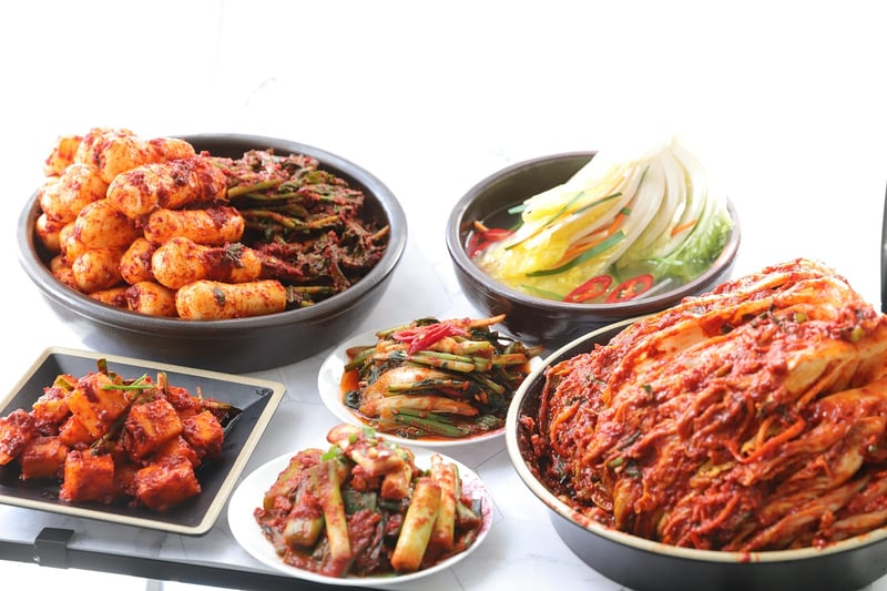 Banchan in Korea
